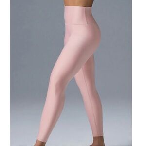 ALO Yoga 7/8 Airlift Pink Ballet Leggings